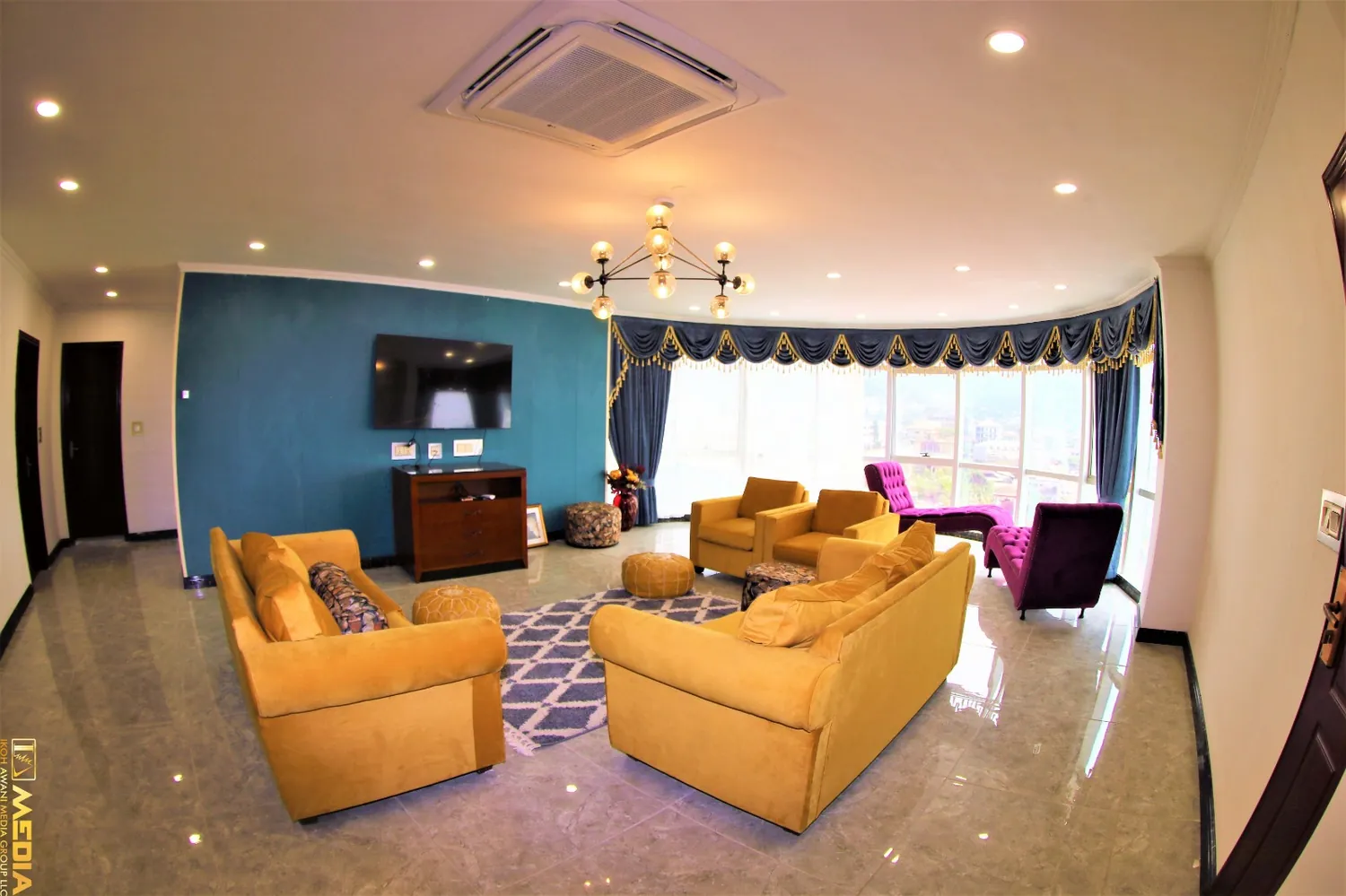 Luxury suite interior