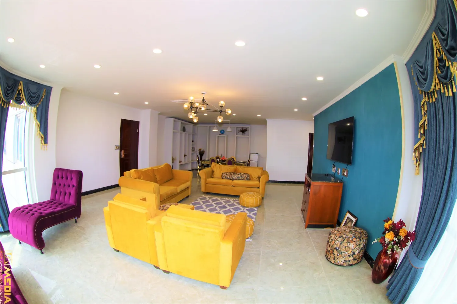 Luxury suite interior